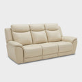 Leather Couch with 2 Reclining Ends
